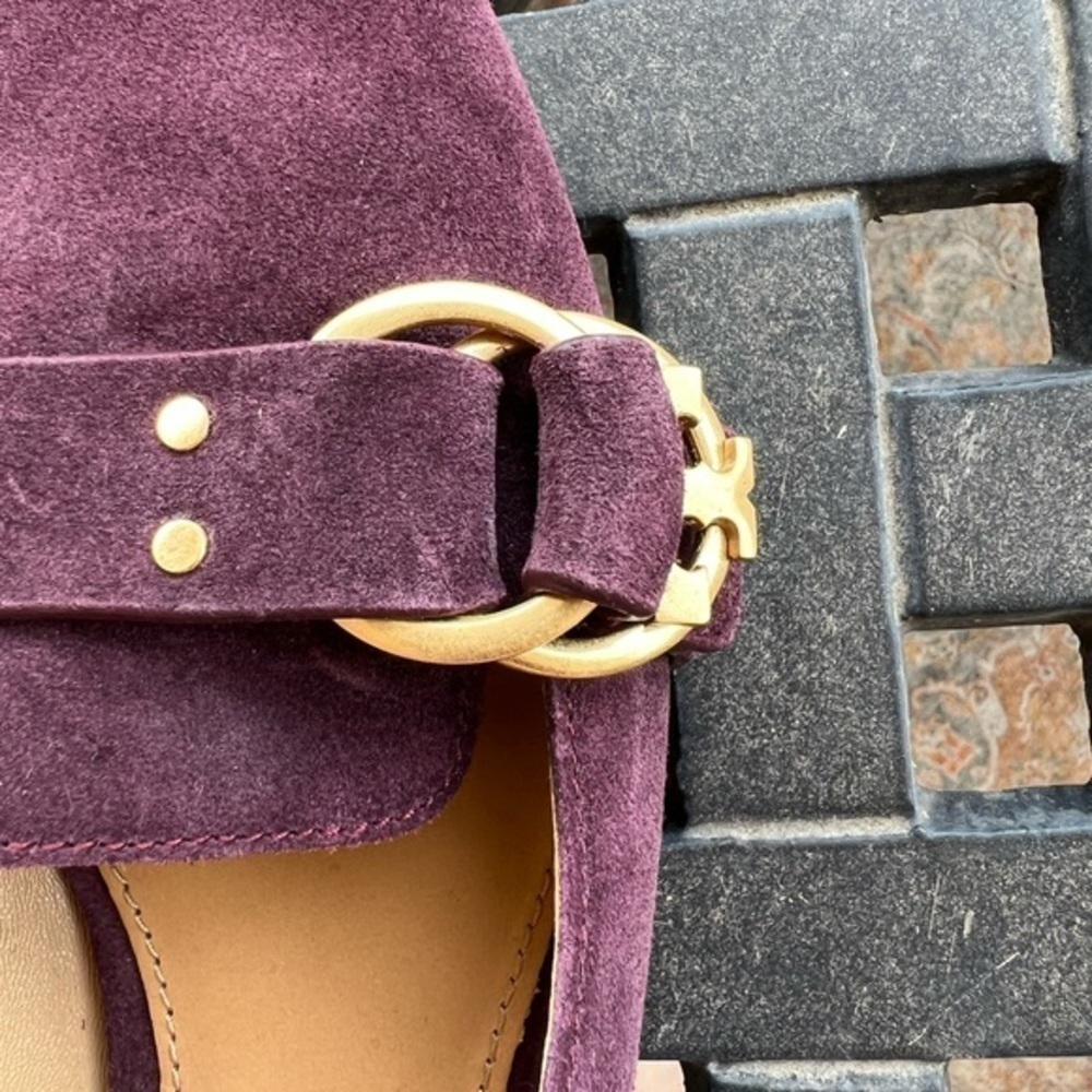 Tory Burch Suede Loafers - Picture 9 of 14